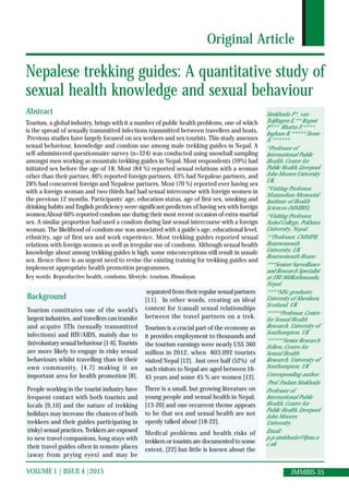 2015 ecotourism and sex among trekking guides PDF