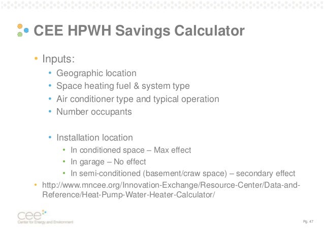 Energy Efficiency Options For Residential Water Heating