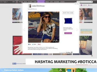 HASHTAG MARKETING #BOTICCA
 