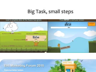 Big Task, small steps
 