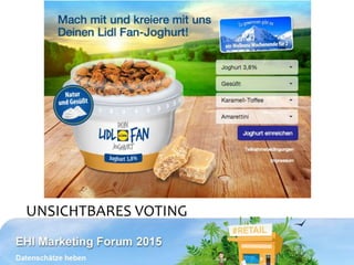 Thunderclap.it:
Automatisches Volksbegehren
UNSICHTBARES VOTING
 