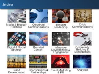 LEADING BRANDS THINKING BIG
Pro sports teams, venues and all-star athletes
Leading financial service organizations
Innovative technology companies
Prominent media entities
Top consumer brands
World-class events
7
 