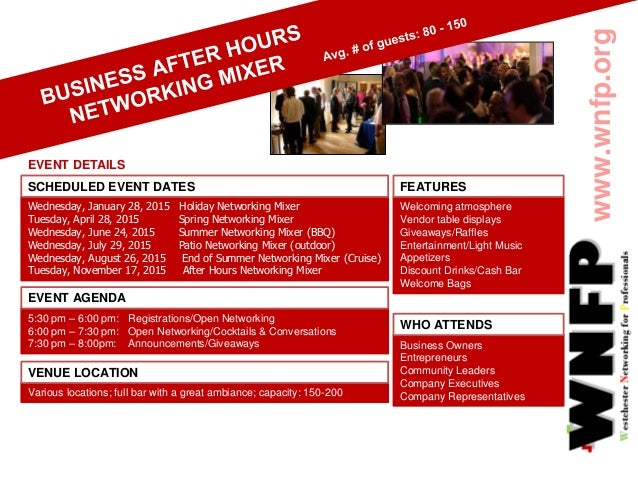 2015 event sponsorship proposal business networking event flyer