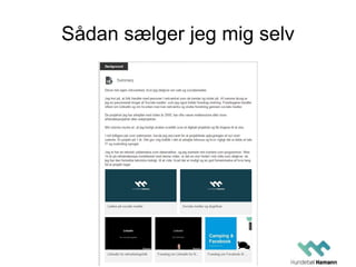 Sådan sælger jeg mig selv
 