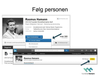Følg personen
 