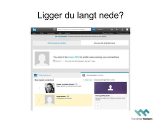 Ligger du langt nede?
 