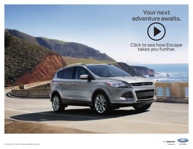 2015 Ford Escape Brochure Nm Ford Dealership