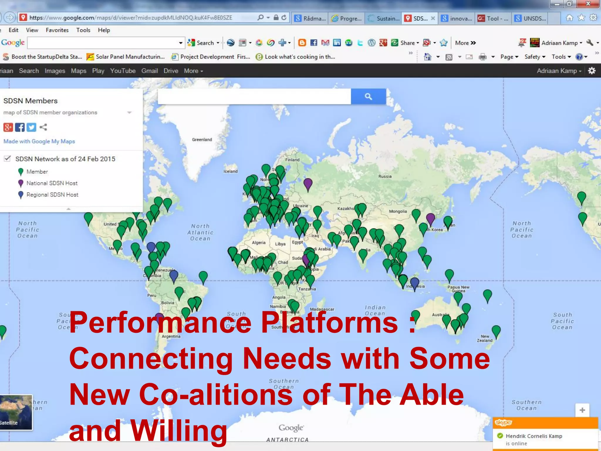 • Raise business capabilities and capacities for
building energy architectures of the 21st century:
supporting the rise and development of global
vibrant sustainable societies.
• Aid Energy Executives a new balancing act- and to
raise a shared vision, awareness and stewardship
over the new needs and possibilities in the energy
architecture.
•
• Produce and assist in the creation of new “forms
and formats” benefitting the global energy industry.
“House Of Energy
Education- Consulting- Workshops & Events- Projects- Research & Publication
Performance Platforms :
Connecting Needs with Some
New Co-alitions of The Able
and Willing
 