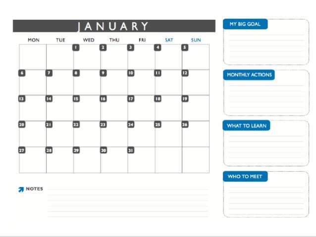 plan weekly