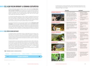 22 232. DISSENYAR UNA EXPERIÈNCIA D’ECOTURISME ATRACTIVA 2. DISSENYAR UNA EXPERIÈNCIA D’ECOTURISME ATRACTIVA
2.2. A QUI VOLEM ARRIBAR? LA DEMANDA ECOTURÍSTICA
A l’hora de dissenyar qualsevol producte turístic, hem de decidir el tipus de per-
sones a les que ens adrecem, és a dir, quins són els nostres potencials clients, la
nostra demanda. Els diferents perfils de demanda es regeixen per unes motivacions
(interessos principals) i per unes variables socials i operatives que defineixen cada
persona i que poden ser més o menys específiques (edat, estat civil, país d’origen,
nivell cultural, tipus d’alimentació, religió, etc.).
En la mesura del possible, perquè no és fàcil i al final és l’experiència la que ens ho
dirà, hem de conèixer en profunditat el perfil o perfils de demanda als que ens diri-
gim, ja que així podrem concebre productes que s’adaptin millor als seus interessos
i necessitats. Si manca aquest coneixement, podem dissenyar productes tècnica-
ment correctes, però que a l’hora de la veritat el mercat no els compri.
En el sector de l’ecoturisme, encara que pugui semblar el contrari, la demanda és molt
heterogènia. A més de la gran diversitat de variables socials, el que podríem anome-
nar-ne la motivació ecoturística –el grau d’intensitat que en un turista té per observar la
natura o algun dels elements que la integren– també és molt variable: des de persones
que només volen veure o fotografiar una espècie d’ocell amenaçada fins a turistes de
sol i platja que un dia els ve de gust fer una activitat diferent en contacte amb la natura.
2.2.1. PERFILS SEGONS MOTIVACIÓ
La motivació turística són aquelles il·lusions o expectatives que té el turista o visi-
tant abans de la seva visita, és a dir, la imatge d’allò que li agradaria o s’imagina que
viurà (i veurà). En el sector de l’ecoturisme, la motivació general és observar la natu-
ra, però la motivació real pot ser d’una intensitat molt diversa. Si aquesta intensitat/
motivació és baixa, els requeriments del producte que oferim seran uns, mentre que
si és alta, seran uns altres.
El grau de motivació sol estar associat als coneixements previs sobre el medi natu-
ral. Normalment, a més coneixement més motivació, tot i que hi ha alguna excepció,
com els nens, que poden estar molt motivats però els seus coneixements ser bàsics.
Els aspectes del producte que haurem de treballar amb cura per complir amb les
expectatives del turista solen ser la durada de la visita, el tipus i la singularitat del
recurs a visitar, i l’exigència de la informació que es vol rebre —>vegeu Figura 2. També
sol passar que a més motivació més sensibles són els turistes pel que fa a una gestió
més sostenible i responsable del producte.
FIGURA 2 | CONDICIONANTS ASSOCIATS A LA MOTIVACIÓ ECOTURÍSTICA
FONT: ELABORACIÓ PRÒPIA A PARTIR DE DE JUAN, J.M. (2004-2011).
A partir de diversos estudis de demanda, el Pla de màrqueting del producte ecotu-
risme a Espanya (2013) identifica cinc perfils tipus d’ecoturistes atenent a les seves
motivacions. Vegem-los tot seguit.
MOTIVACIONS REQUERIMENTS
ECOTURISTA ESPECIALITZAT —— Elevada motivació naturalista
—— Volen observar un atractiu natural
específic (flora, fauna, geologia...) o
algun fenomen natural (brama del
cérvol, migració d’aus o cetacis, etc.).
—— Fan cas omís a la resta d’atractius
—— Ex: turistes ornitològics, fotògrafs de
natura, turistes geològics, etc.
—— Clarament, el perfil menys nombrós
—— Disposats a fer desplaça-
ments llargs i a adaptar-se
als costums de les espècies
i als ritmes dels fenòmens
naturals
—— Els guies, més que informa-
ció, apropen al recurs
—— Els materials informatius han
de ser específics
ECOTURISTA GENERALISTA —— Interès general per la natura, sense
centrar-se en cap recurs concret
—— Conèixer aquells espais naturals més
populars i els seus indrets, atractius i
itineraris més emblemàtics.
—— També gaudeix d’altres atractius com
els pobles, la gastronomia i costums
locals, etc.
—— Guiatges que ofereixen una
visió àmplia de l’espai (no
només des de la perspectiva
natural)
—— Materials informatius
estàndards
—— Productes que permetin ob-
servar aquells recursos més
espectaculars i mitificats
ECOTURISTA CONTEMPLATIU —— Observar la natura és una activitat
complementària a la seva estada, no
pas la motivació principal
—— Solen ser turistes que s’allotgen
en cases rurals, o bé procedents de
destinacions urbanes (ciutats) o de
sol i platja properes a l’espai natural.
—— Clarament, el perfil més nombrós
—— Visites amb poca profunditat,
no gaire llargues
—— Esforç físic baix, suau. Pas-
sejades breus (màxim 1h), o
activitat des d’algun mitjà de
transport
—— Activitats de natura combina-
des amb elements culturals o
gastronòmics
ECOTURISTA ACTIU —— Estar en contacte amb la natura
i al mateix temps practicar una
activitat físicoesportiva respectuosa
amb l’entorn, com ara travesses de
muntanya, rutes a cavall, bicicleta,
activitats aquàtiques (caiac,
submarinisme...)
—— Segons els coneixements naturalistes
previs, voldran que l’activitat inclogui
també interpretació del medi natural
—— Formació prèvia per practicar
l’activitat
—— Materials adequats per a
la pràctica de l’activitat, i
allotjaments adaptats
—— Garantia que l’activitat és
respectuosa amb l’entorn
ECOTURISTA EDUCATIU —— Interessat en aprendre sobre els
valors naturals i culturals dels
espais naturals a través d’activitats
específiques: tallers d’identificació
d’aus, bolets o plantes medicinals,
cursos, activitats d’educació
ambiental per famílies, etc.
—— Activitat amb un component
explícit d’aprenentatge
—— Activitats normalment aptes
per a famílies amb nens
petits
MOTIVACIÓ ECOTURÍSTICA
CONEIXEMENTS  /  DURACIÓ I INTENSITAT DE LA VISITA  /  EXIGÈNCIA DE LA INFORMACIÓ  /  ESPECIFICITAT DELS RECURSOS A VISITAR
- +
 