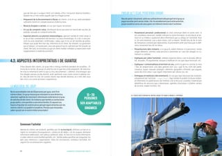 64 4. DESENVOLUPAR L’EXPERIÈNCIA PERQUÈ TINGUI ÈXIT 4. DESENVOLUPAR L’EXPERIÈNCIA PERQUÈ TINGUI ÈXIT 65
—— Presentació personal i professional: és vital començar dient el vostre nom. Si
ho considereu necessari, també indicant la vostra formació, la vinculació al ter-
ritori on us trobeu o qualsevol altra informació que us ubiqui en l’activitat. Això
sí, tot amb brevetat, una o dues frases com a màxim. També heu de dir el nom
de l’empresa o entitat que representeu: la presentem amb una frase que la defi-
neixi, novament heu de ser breus.
—— Presentacions dels visitants: si el grup és reduït (inferior a 8 persones) i tenen
origen diferents, animeu cada persona a presentar-se i així tots plegats es co-
mencen a conèixer.
—— Expliqueu per sobre l’activitat, sobretot aspectes bàsics com la durada, dificul-
tat, aturades, fil argumental, tasques a realitzar en cas que sigui necessari, etc.
—— Expliqueu i contextualitzeu el territori on sou; sovint la gent no serà de la zona
i heu de proporcionar una idea general d’on sou i què hi ha: nom del poble,
comarca, espais naturals protegits, elements geogràfics d’interès que pugueu
veure des d’on esteu i que siguin importants per ubicar-vos, etc.
—— Entregueu el material o documentació, en cas que sigui necessari per al desen-
volupament de l’activitat —>vegeu Taula 9. Aquí també hi podem incloure materi-
al informatiu i/o publicacions de l’entitat o de la finca en custòdia, material per
identificar els recursos que s’observaran, agendes d’activitats o d’altres serveis
de la zona, mapes turístics, etc.
gua de més per si a algun client se li oblida, o fins i tot portar diverses botelles i
repartir-les a l’inici entre aquells que no n’hagin portat.
—— Preparació de la documentació a lliurar als clients, si és el cas, amb exemplars
suficients tenint en compte reserves d’última hora.
—— Reserva d’espais o serveis, en cas que siguin necessaris.
—— En cas de compartir cotxe, distribució de les persones en funció del seu lloc de
partida i posada en contacte entre ells.
—— Especial atenció a la previsió meteorològica, aplicant també el criteri propi si
es té un bon coneixement del territori i la seva climatologia. És a dir, si una pre-
visió no està clarament confirmada i sabeu que hi ha un alt nombre de proba-
bilitats que acabi fent bon dia, informeu-ne al client. No obstant, no governem
pas el temps i, al nostre país, una sola gota al nas és suficient per fer arraulir un
client. Per tant, no insistireu ja que un client mullat i enfadat us repercuteix molt
negativament a nivell de promoció.
4.2. ASPECTES INTERPRETATIUS I DE GUIATGE
Esteu davant dels clients, un grup més o menys nombrós pendent de vosaltres... És
l’hora de la veritat, de posar en pràctica tot el que heu estat preparant, de transme-
tre tota la informació amb la que us heu documentat i, sobretot, d’aconseguir que
tots plegats passeu un dia divertit, amè, aprenent coses noves sense ni adonar-vos-
en. Heu de tenir-ho clar: els vostres clients han decidit destinar un o més dels seus
dies d’oci a la vostra activitat o experiència.
Comencem l’activitat
Mentre els clients van arribant, aprofiteu per fer la inscripció. Utilitzeu un full on us
signin la normativa d’assegurances i protecció de dades i on els pugueu demanar
informació addicional, com adreça, professió, edat, on han vist la vostra informació,
si volen rebre el vostre butlletí periòdic, etc. També podeu aprofitar per preguntar-los
pels seus interessos i expectatives. Fetes les inscripcions, comença l’activitat, tot
seguint les recomanacions següents:
LA MIDA IDEAL DEL GRUP
Noésaconsellablemésde20personesperguia,sent15el
númeroideal.Ungrupmassagranentorpeixlasevadinàmica,
velocitatiagilitatdemovimentidisminueixnotòriamentelgrau
desatisfacciódelclient.Ustrobareuquetambéuscontactaran
grupspetits,comparellesounaúnicafamília.Enaquestcas,
haureud’ajustarelsvostrespreusperquèsiguinatractiusperals
vostresclientsiusquadrinavosaltres.Penseuquemaipodeu
saberquipotserelvostremillorprescriptor!
PARLAR ALT I CLAR, PERÒ SENSE CRIDAR
Heudeparlarclarament,ambveusuficientmentaltaperquètotelgrupus
puguiescoltarperòsensecridar,ifer-hoamablementperòambautoritat,
jaquevosaltressereuelsseusguiesielreferentmentreduril’activitat.
ELS TURISTES HAN DE DISPOSAR DEL MATERIAL ADEQUAT PER GAUDIR AL MÀXIM DE L’EXPERIÈNCIA.15-20
PERSONES
SER ADAPTABLES
DINÀMICS
 