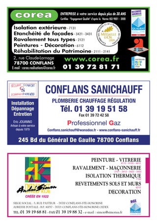 Stage d'initiation self-défense féminine - Ville de Conflans-Sainte-Honorine