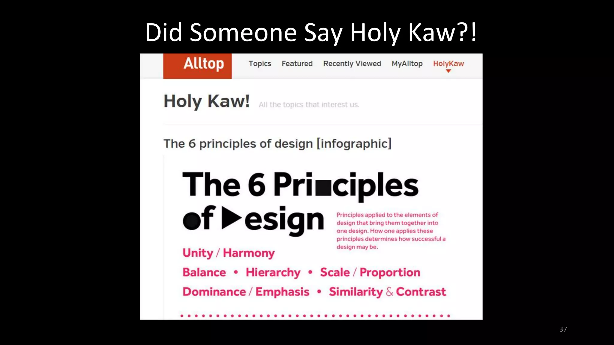Did Someone Say Holy Kaw?!
37
 