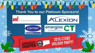 Thank You to our Platinum Sponsors!
 
