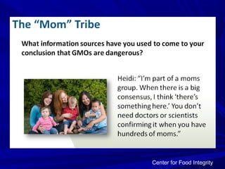 How do we fix the
problem?
Center for Food Integrity
 