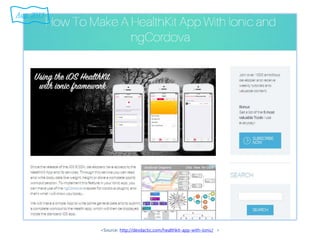<Source: http://devdactic.com/healthkit-app-with-ionic/ >
Aug. 2015
 