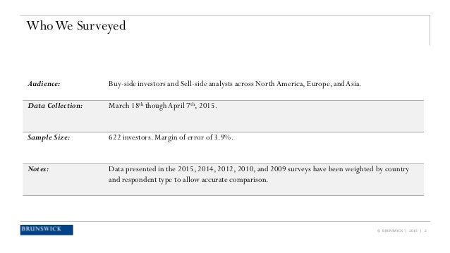 2015 Investor Digital And Social Media Survey - 