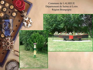 Commune de LALHEUECommune de LALHEUE
Département de Saône et LoireDépartement de Saône et Loire
Région BourgogneRégion Bourgogne
 