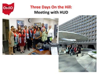 Three Days On the Hill:
Meeting with HUD
 