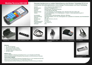 Katalog mobile Datenerfassung