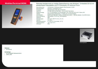 Katalog mobile Datenerfassung