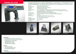 Katalog mobile Datenerfassung