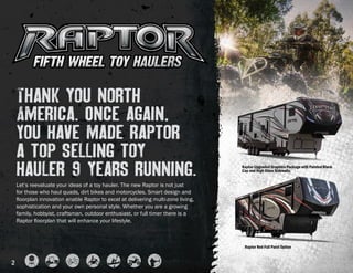 2015 Keystone Raptor Toy Hauler | PDF