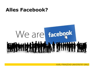 Alles Facebook?
 