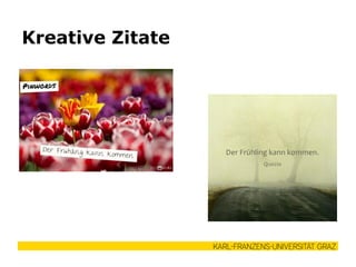 Kreative Zitate
 