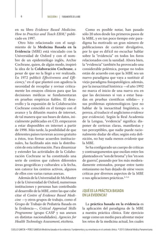 La práctica basada en la evidencia | PDF