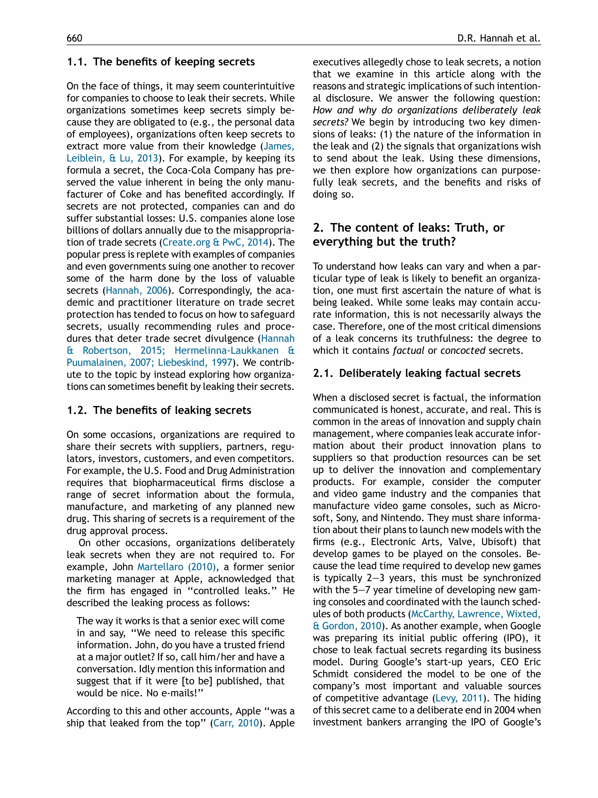Leaking secrets | PDF