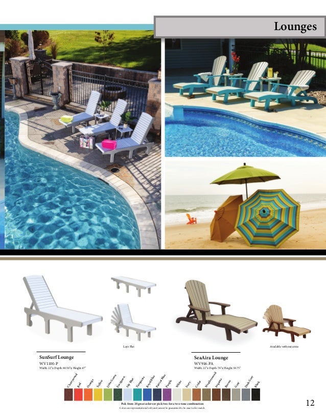 Marietta Outdoor Furniture Catalog