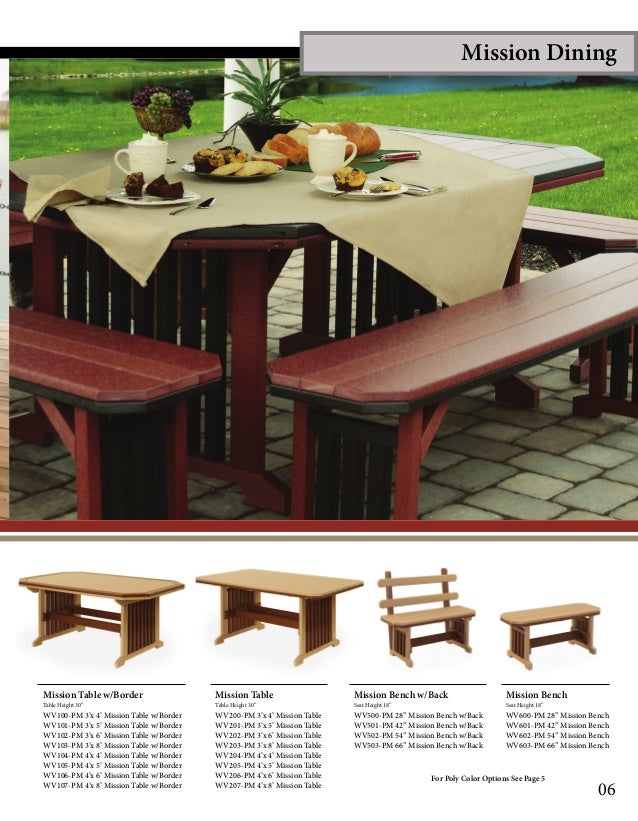 Marietta Outdoor Furniture Catalog