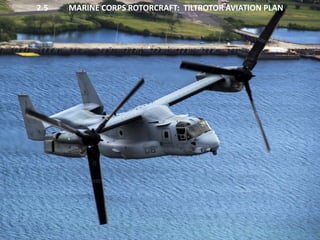 2.5 MARINE CORPS ROTORCRAFT: TILTROTOR AVIATION PLAN  