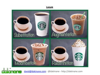 SAMR
david@dakinane.com - @dakinane - http://dakinane.com
 