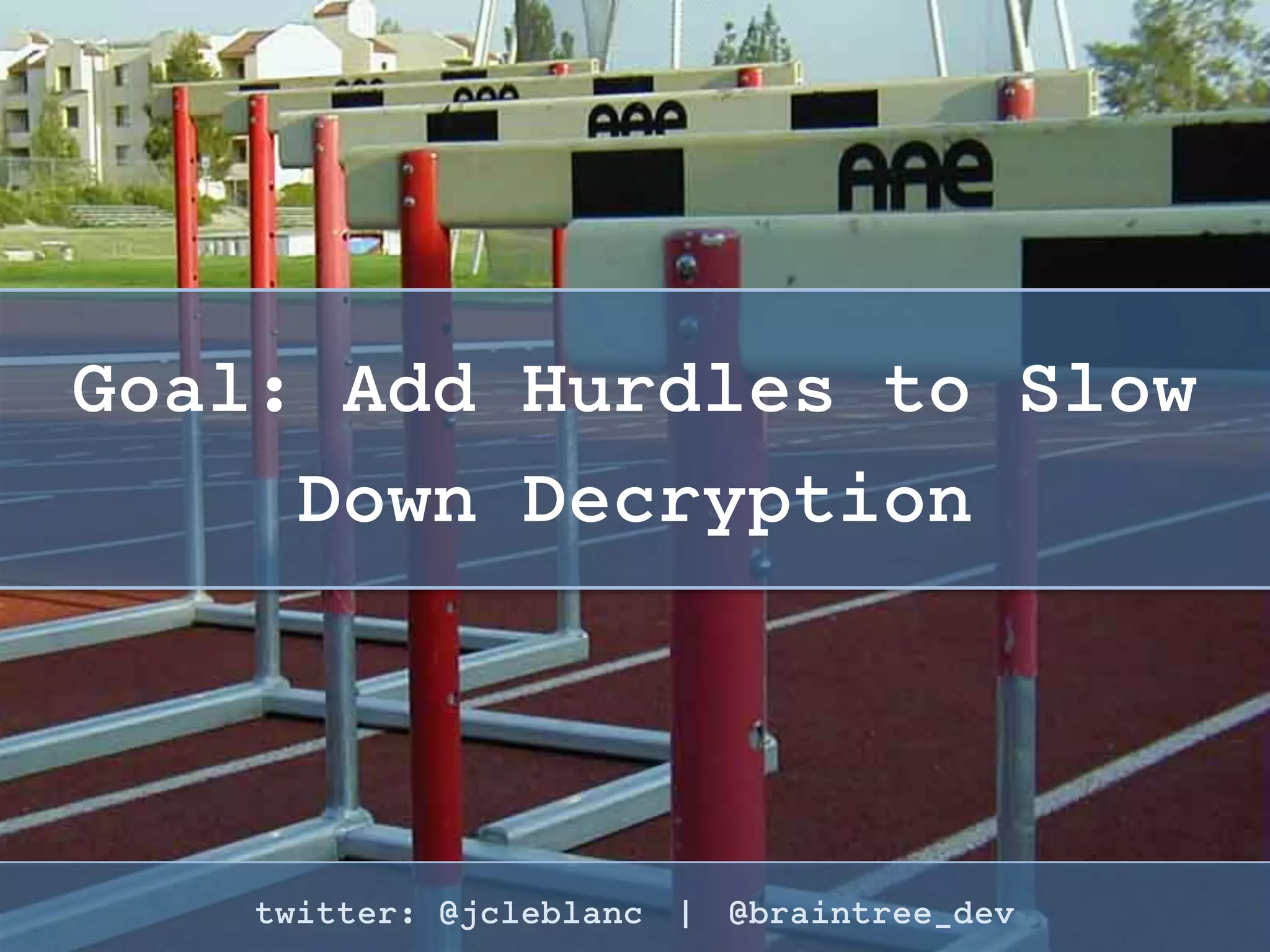 Understanding Usage
Irregularities
twitter: @jcleblanc | hashtag: #OSCON
 