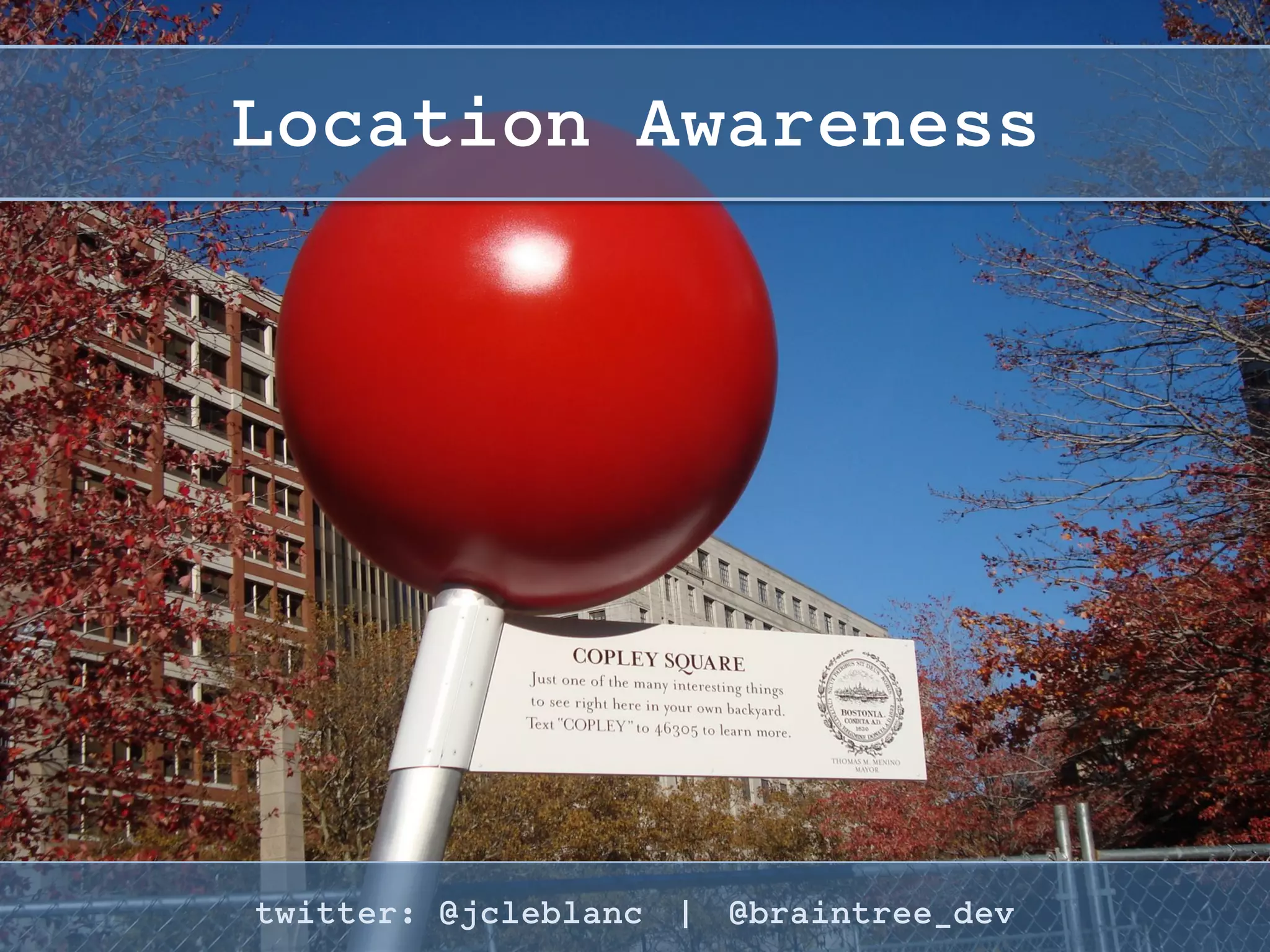 twitter: @jcleblanc | hashtag: #OSCON
Browser Uniqueness
https://panopticlick.eff.org/
 