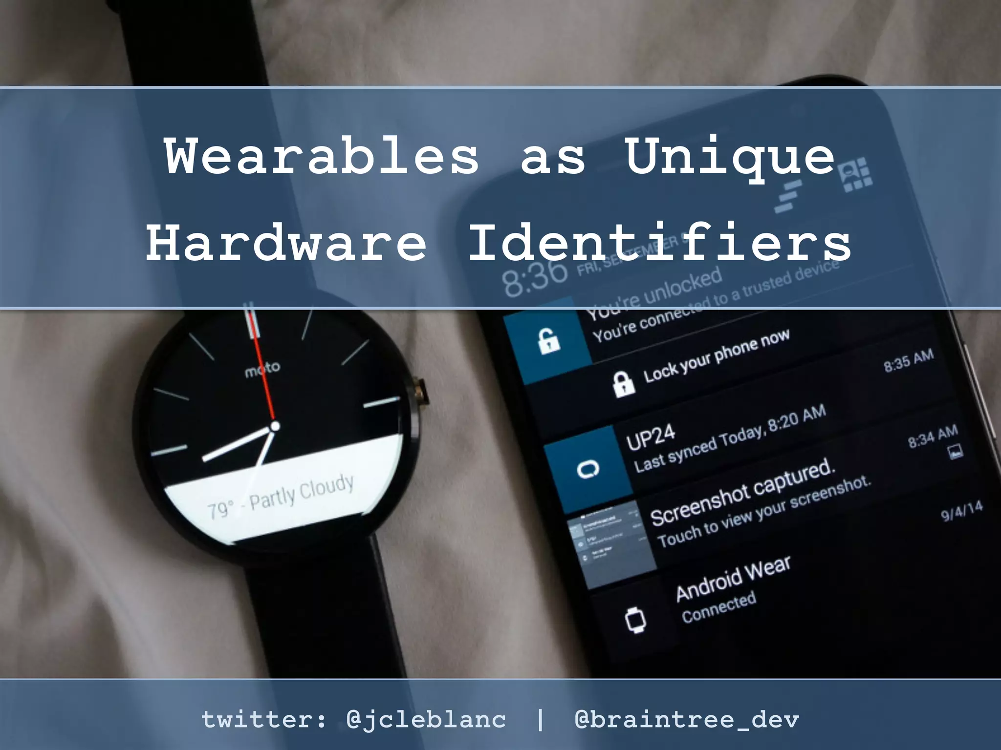 twitter: @jcleblanc | hashtag: #OSCON
Extending the Operating
System Further
 