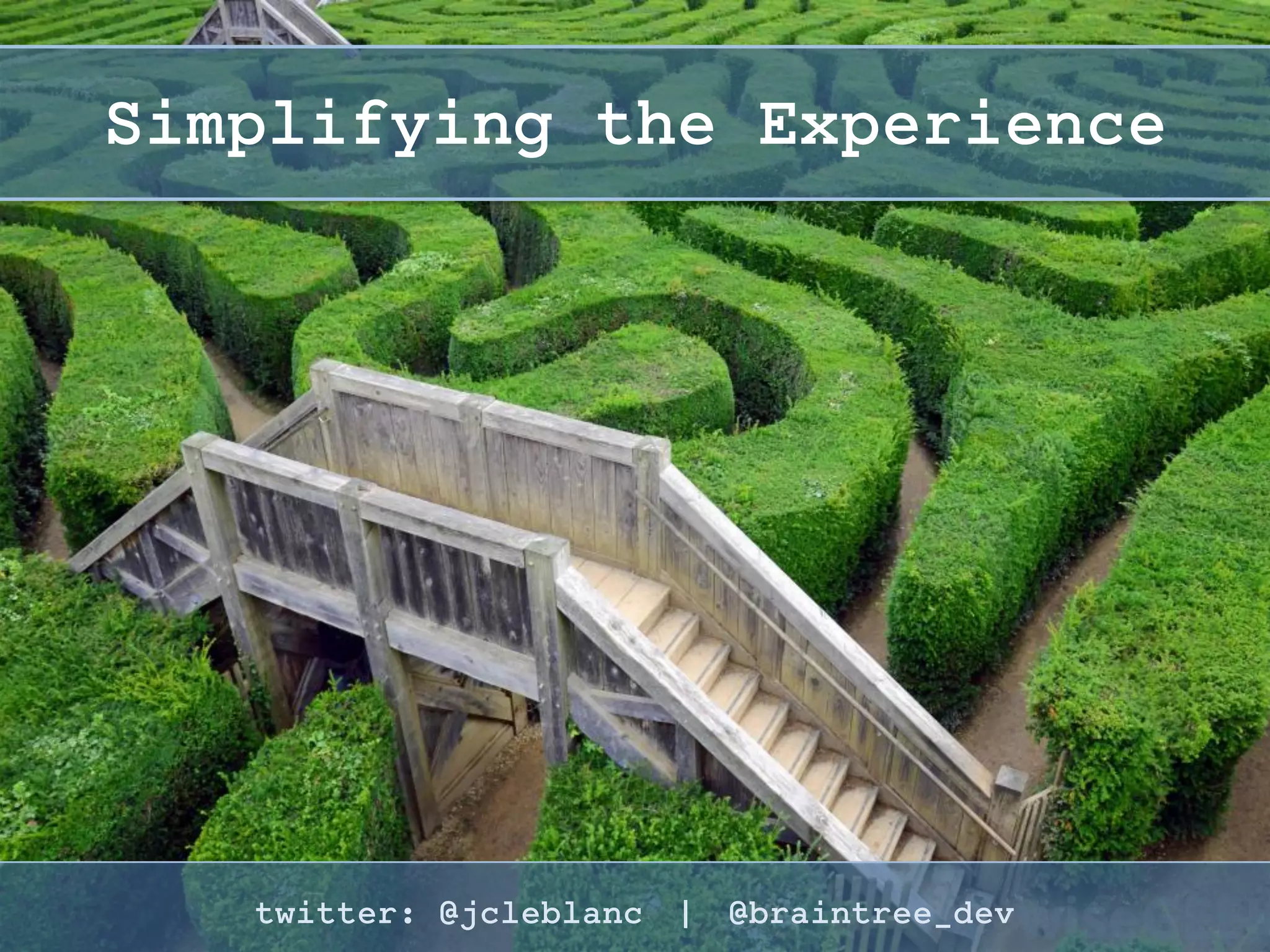 Thank you!
http://slideshare.net/jcleblanc
Jonathan LeBlanc (@jcleblanc)
Head of Global Developer Advocacy (PayPal / Braintree)
 