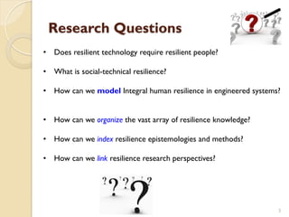 An Integral Model of Human Resilience in Technological Systems (6.15) | PDF