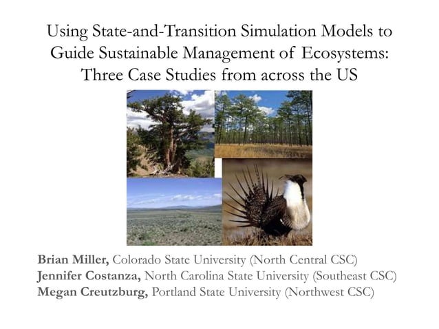 The Future of the longleaf pine ecosystem | PPT