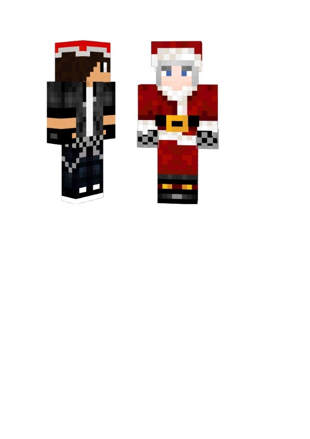 2015 new minecraft christmas skin download for boys and girls