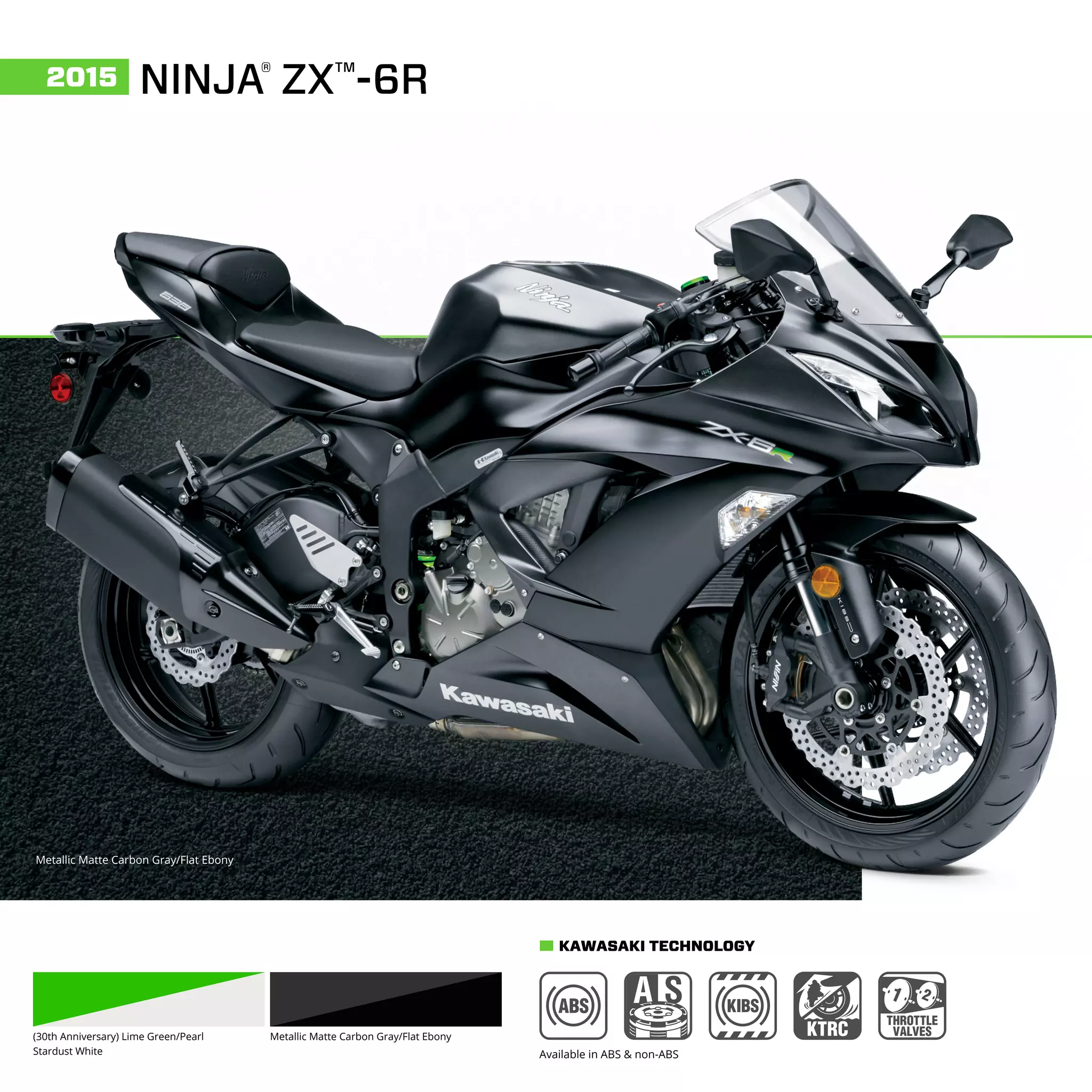 2015 Kawasaki Ninja ZX14R Brochure | PDF | Motorcycle Sports