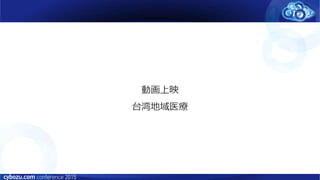 動画上映
台湾地域医療
 