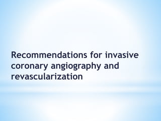 2015 ESC NSTEMI guidelines
