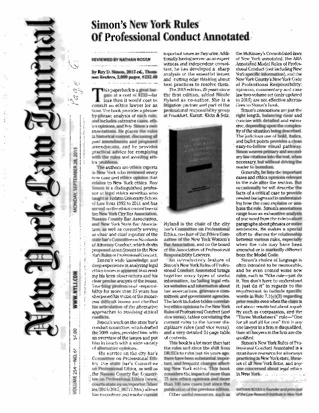 Nathan Rosen s Book Review In New York Law Journal September 28 201 nathan-rosen-s-book-review-in-new-york-law-journal-september-28-201