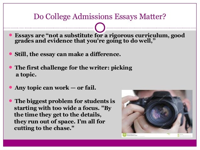 Great opening college essay lines