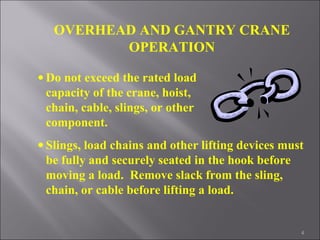 Overhead Crane Safety Course | PPT