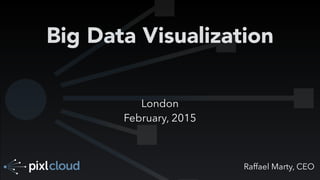 Raffael Marty, CEO
Big Data Visualization
London
February, 2015
 