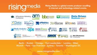 15
http://www.predictiveanalyticsworld.com/© 2013 Rising Media™ Inc. 15
 